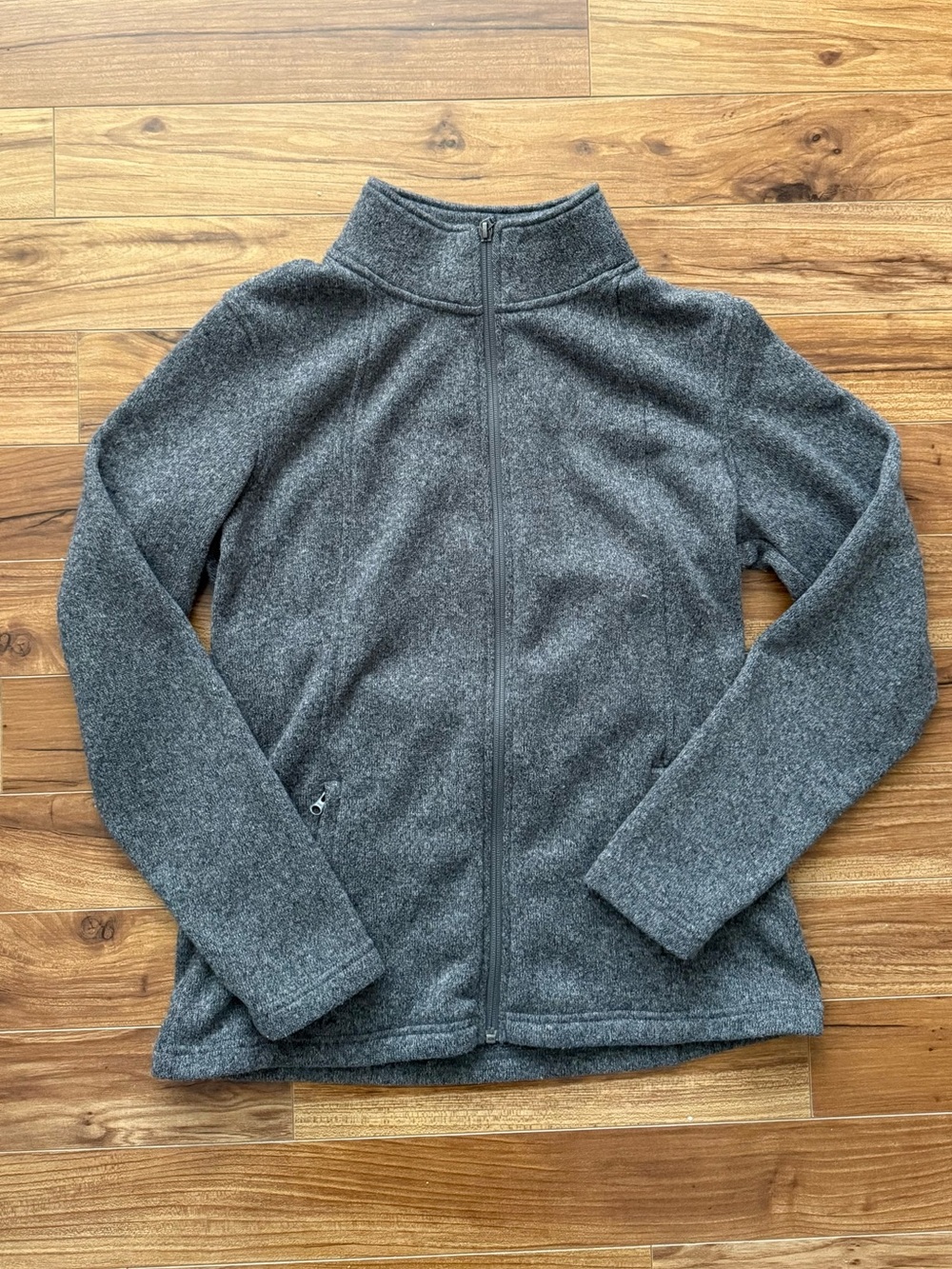 Women’s Merrell Heather Gray Full Zip Fleece Jacket Medium